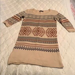 Aztec Knit Dress